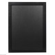 WOODY ARDOISE MURALE 30X40CM NOIRE SECURIT