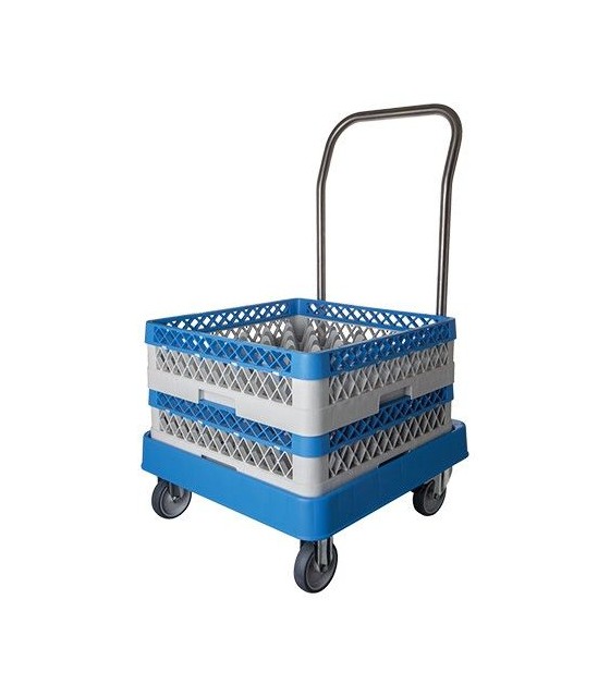 CHARIOT A CASIERS CATERRACKS AVEC BARRE dans PANIER DE LAVAGE