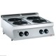 CUISINIERE ELECTRIQUE 4 PLAQUES RONDES -TOP- DIAMOND