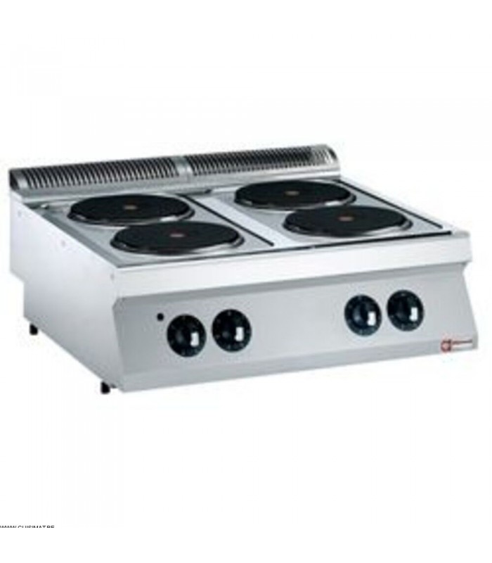 CUISINIERE ELECTRIQUE 4 PLAQUES RONDES -TOP- DIAMOND dans ELECTRIQUE