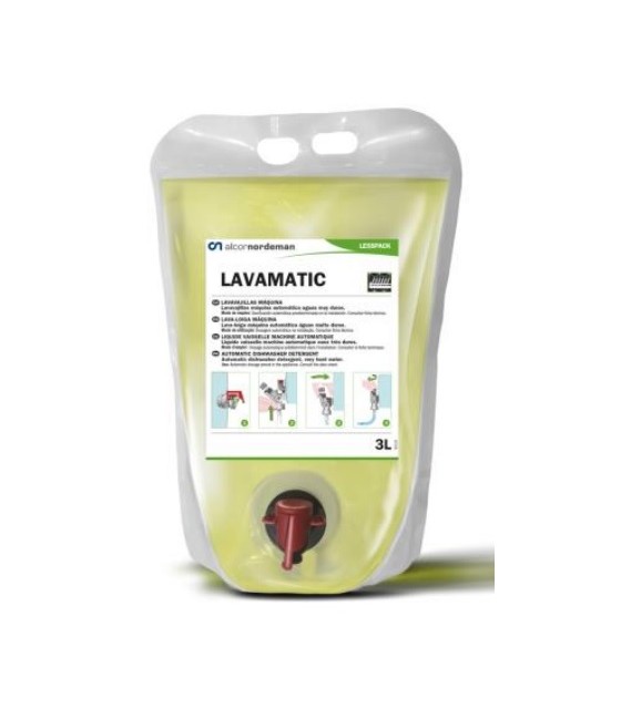 LIQUIDE LAVAGE POCHE LAVAMATIC ECO-BAG 2X3 LT STAR ECO dans LAVE VAISSELLE