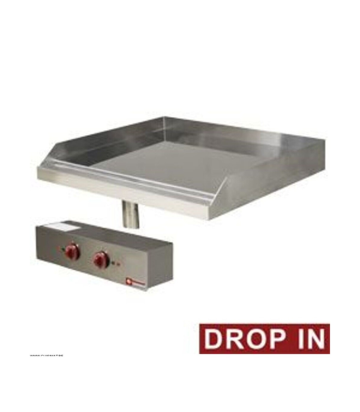 PLAQUE DE CUISSON ELECTRIQUE LISSE CHROMEE 70CM 400V DIAMOND dans EQUIPEMENTS ENCASTRABLES