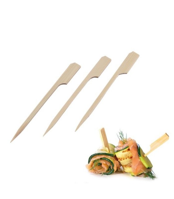 MINI BROCHETTE EN BOIS 9CM 100 PIECES WESTMARK dans BROCHETTES