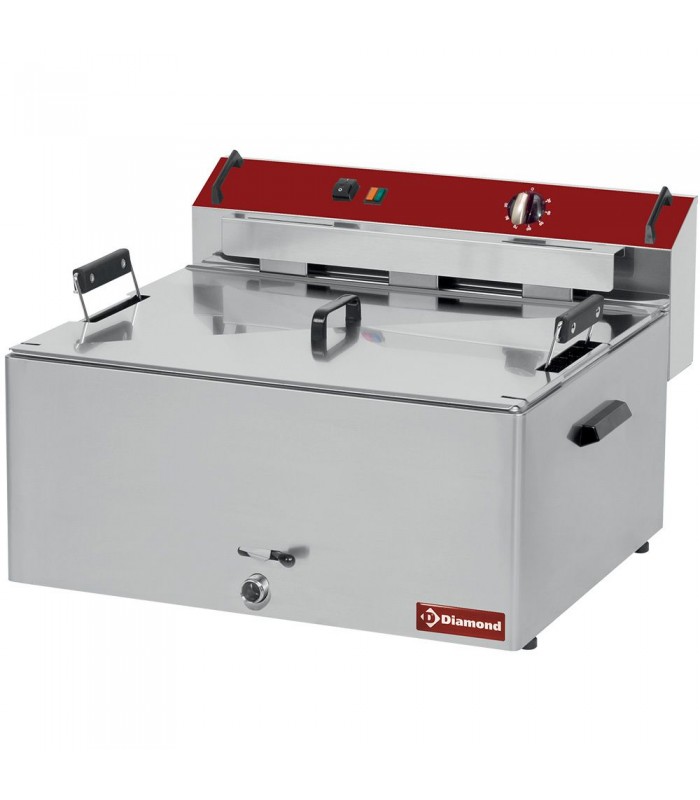 FRITEUSE ELECTRIQUE 1 CUVE 16LT DIAMOND dans ELECTRIQUE