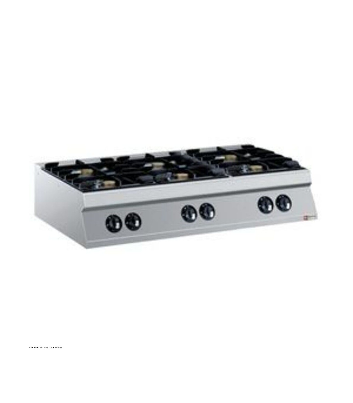 CUISINIERE 6 FEUX VIFS GAZ -TOP- MAXIMA 2200 DIAMOND dans GAZ