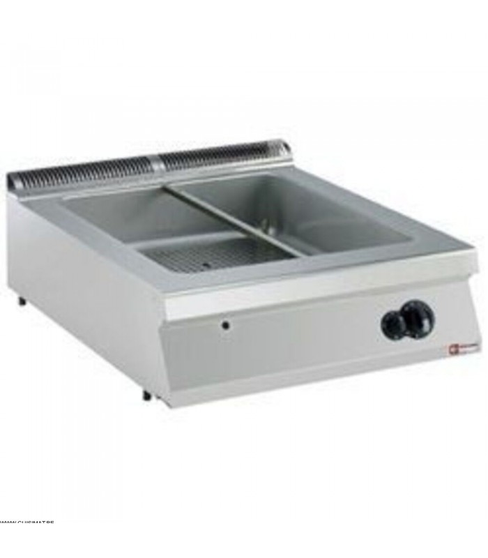 BAIN-MARIE GAZ 8 GN 1/3 H150 MM TOP DIAMOND dans BAIN-MARIE