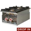 CUISINIERE GAZ 2 FEUX VIFS A ENCASTRER DROP-IN DIAMOND dans EQUIPEMENTS ENCASTRABLES