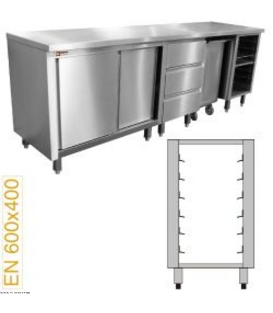 MODULE PATISSERIE 6 NIVEAUX PLATEAU 600X400   DIAMOND dans DIAMOND