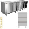 MODULE PATISSERIE BLOC 3 TIROIRS 600X400 DIAMOND dans DIAMOND