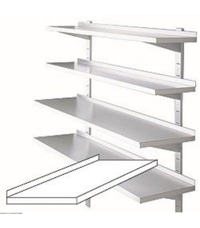 ETAGERES MURALES LISSES 1200 * 400 MM DIAMOND dans ETAGERE CHAMBRE FROIDE