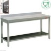 TABLE DE TRAVAIL AVEC DOSSERET 800MM SERIE 700MM DIAMOND dans TABLES INOX