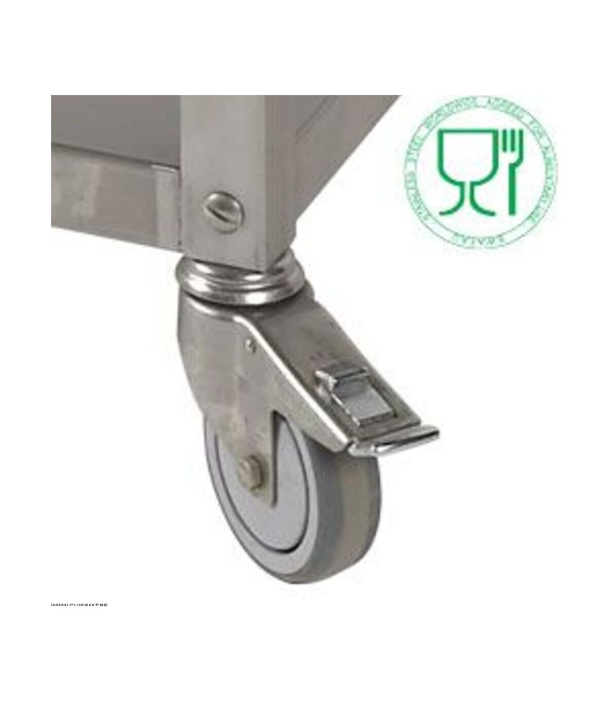 EOL  KIT DE 4 ROUES Ø100MM (2 AVEC FREINS) DIAMOND dans DIAMOND