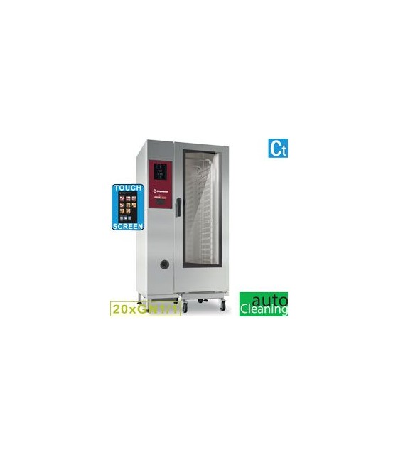 FOUR ELECTRIQUE TOUCH VAPEUR DIRECTE ET CONVECTION 20XGN1/1 + CLEANING DIAMOND dans FOUR CONVECTION