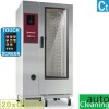 FOUR ELECTRIQUE TOUCH VAPEUR DIRECTE ET CONVECTION 20XGN1/1 + CLEANING DIAMOND dans FOUR CONVECTION