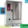 FOUR ELECTRIQUE TOUCH VAPEUR DIRECTE ET CONVECTION 20XGN2/1 + CLEANING DIAMOND dans FOUR CONVECTION