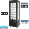 VITRINE PANORAMIQUE 360LT 5 GRILLES NOIRE DIAMOND dans FRIGOS VITRINES