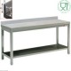 TABLE DE TRAVAIL AVEC SOUS TABL. BORD ARRIERE 220CM  DIAMOND