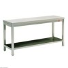 TABLE DE TRAVAIL AVEC 1 SOUS TABLETTE 60CM DIAMOND TL671BB dans TABLES INOX