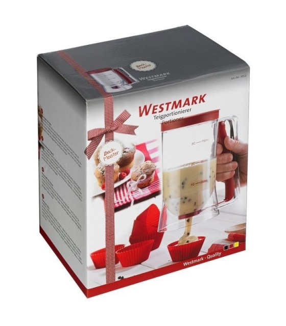 DISTRIBUTEUR DOSEUR DE PATE 900ML WESTMARK dans ENTONNOIRS
