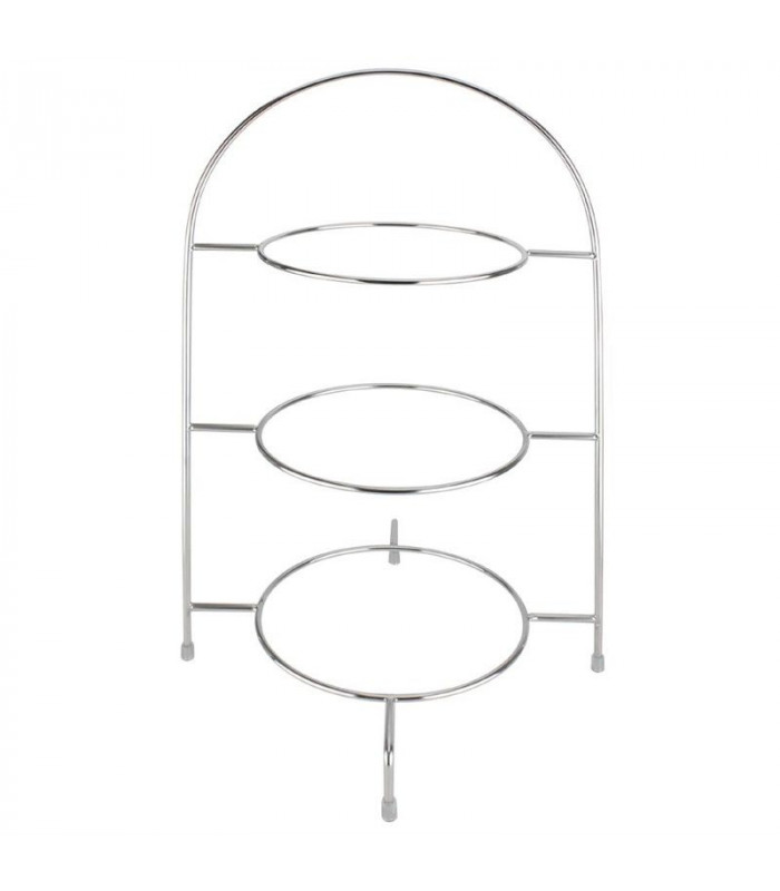 PRESENTOIR SALON DE THE POUR 3 ASSIETTES MAX. Ø270MM CUISIMAT dans PRESENTATION