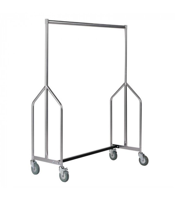 PORTANT VETEMENTS PROFESSIONNEL EN Z - VESTIAIRE CUISIMAT dans PORTE MANTEAU