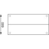 TABLE DE TRAVAIL AVEC 2 ETAGERES 120CM dans TABLES INOX