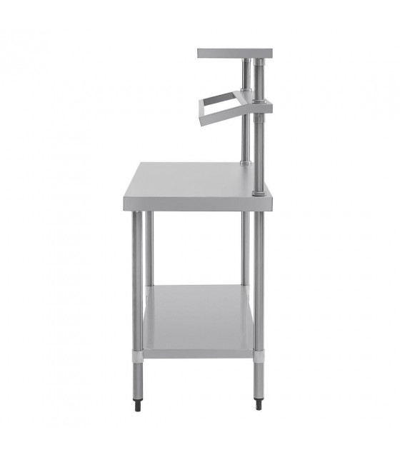 TABLE DE PREPARATION INOX 120CM dans TABLES INOX