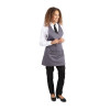 TABLIER SERVEUR COL EN V GRIS ANTHRACITE dans TABLIER