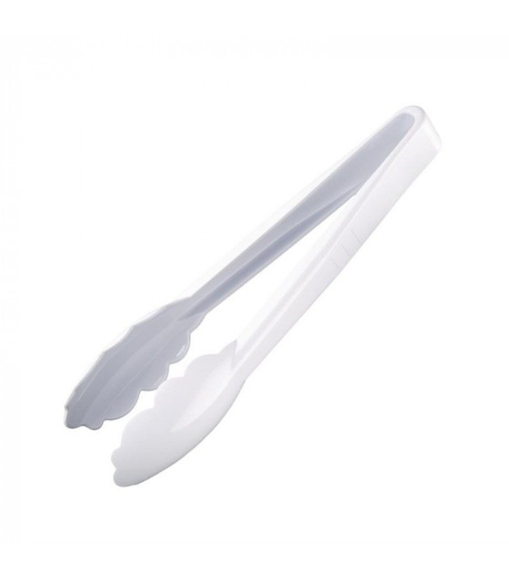 PINCE DE SERVICE BLANCHE 23CM dans USTENSILES DE SERVICE