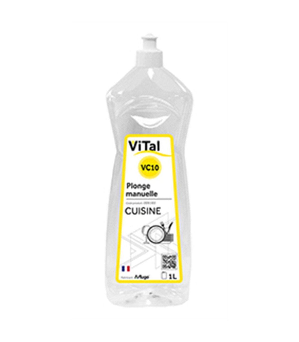 LIQUIDE PLONGE MANUELLE 1LT VITAL CUISINE dans DETERGENT