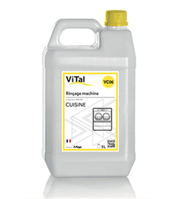 LIQUIDE RINCAGE MACHINE LV 5LT EAU DURE VITAL CUISINE dans LAVE VAISSELLE