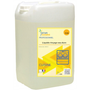LIQUIDE RINCAGE LV 20LT EAU DURE STAR CUISINE C28 dans LAVE VAISSELLE
