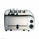 TOASTER COMBINE 2 FENTES TOASTS + 2 FENTES A CROQUES DUALIT