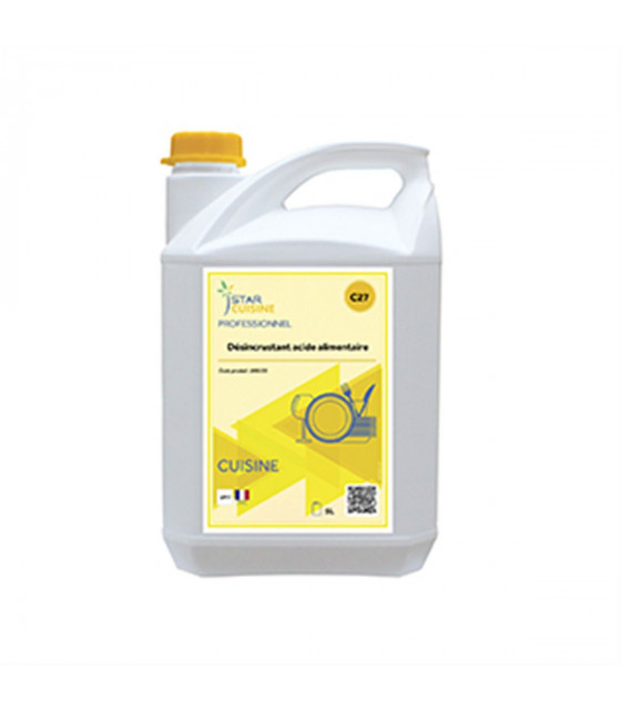 LIQUIDE DESINCRUSTANT ACIDE 5LT STAR CUISINE C27 dans DETERGENT