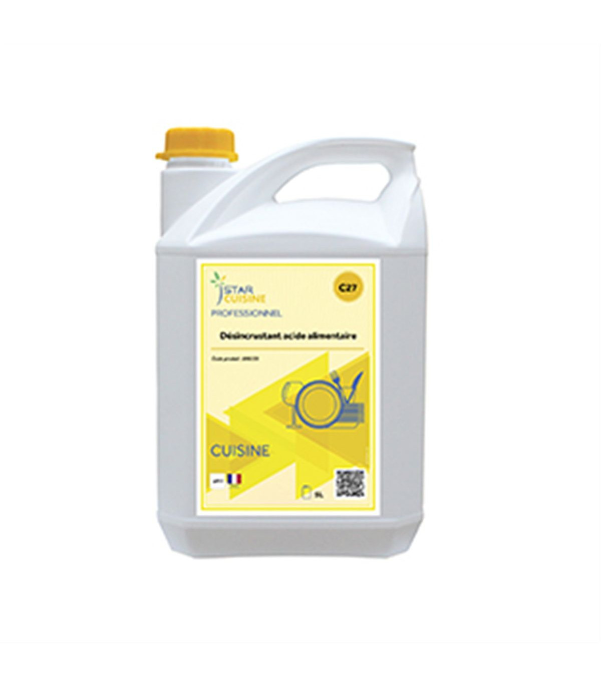 LIQUIDE DESINCRUSTANT ACIDE 5LT STAR CUISINE C27 dans DETERGENT