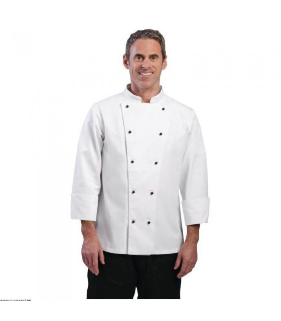 EOL  VESTE CHEF MIXTE CHICAGO TAILLE XS WHITES dans VESTE