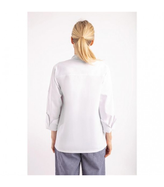 EOL  VESTE CHEF MIXTE CHICAGO TAILLE XS WHITES dans VESTE