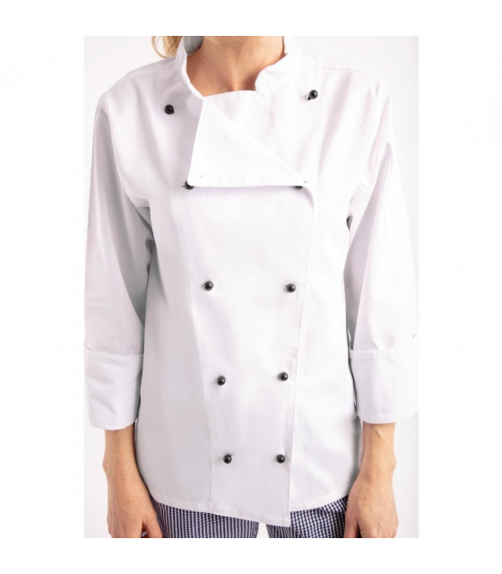 EOL  VESTE CHEF MIXTE CHICAGO TAILLE XS WHITES dans VESTE