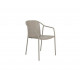 FAUTEUIL ROD TAUPE / TAUPE AMOBIS