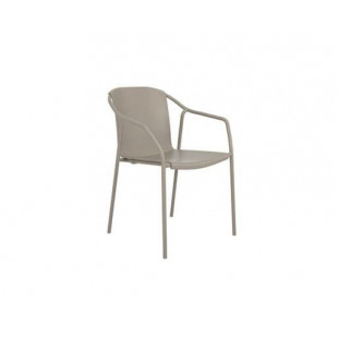 FAUTEUIL ROD TAUPE / TAUPE...