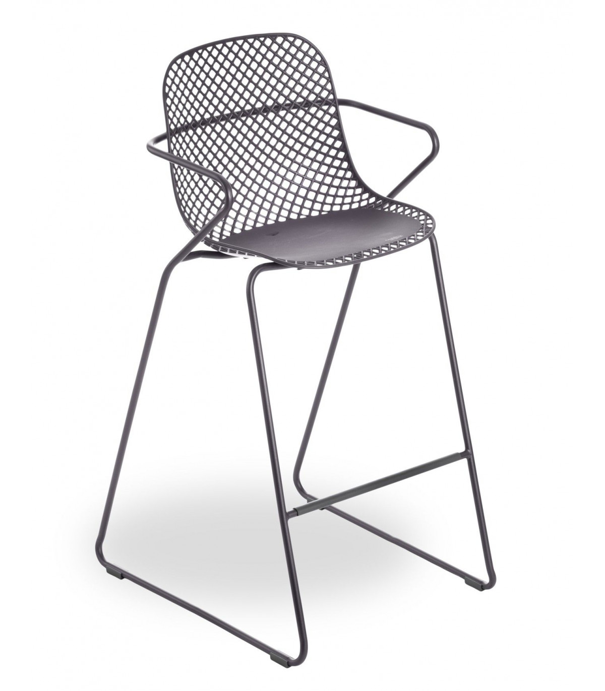 TABOURET RAMATUELLE 73 GRIS PAVEMENT AMOBIS dans TABOURET