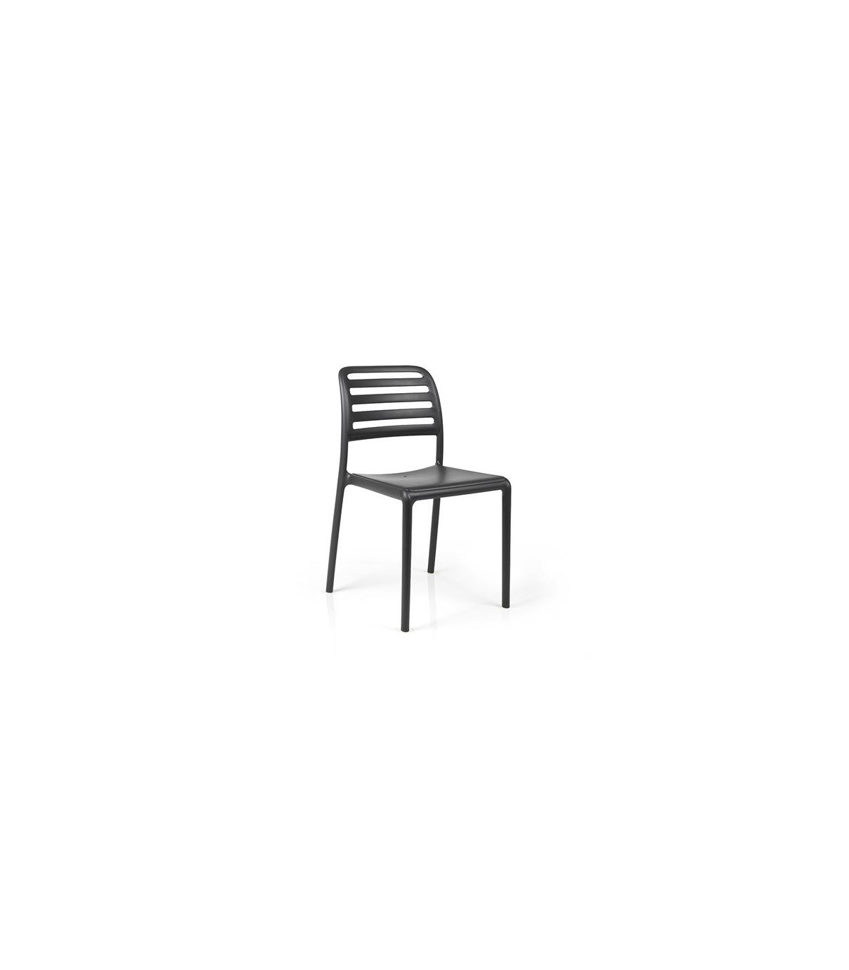 CHAISE COSTA BISTROT ANTHRACITE AMOBIS dans CHAISES