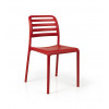 CHAISE COSTA BISTROT ROUGE AMOBIS dans CHAISES