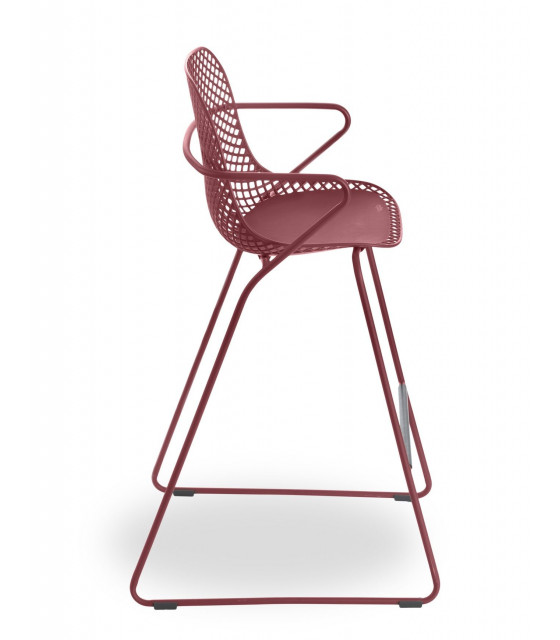 TABOURET RAMATUELLE 73  ROUGE BOSSA NOVA AMOBIS dans TABOURET