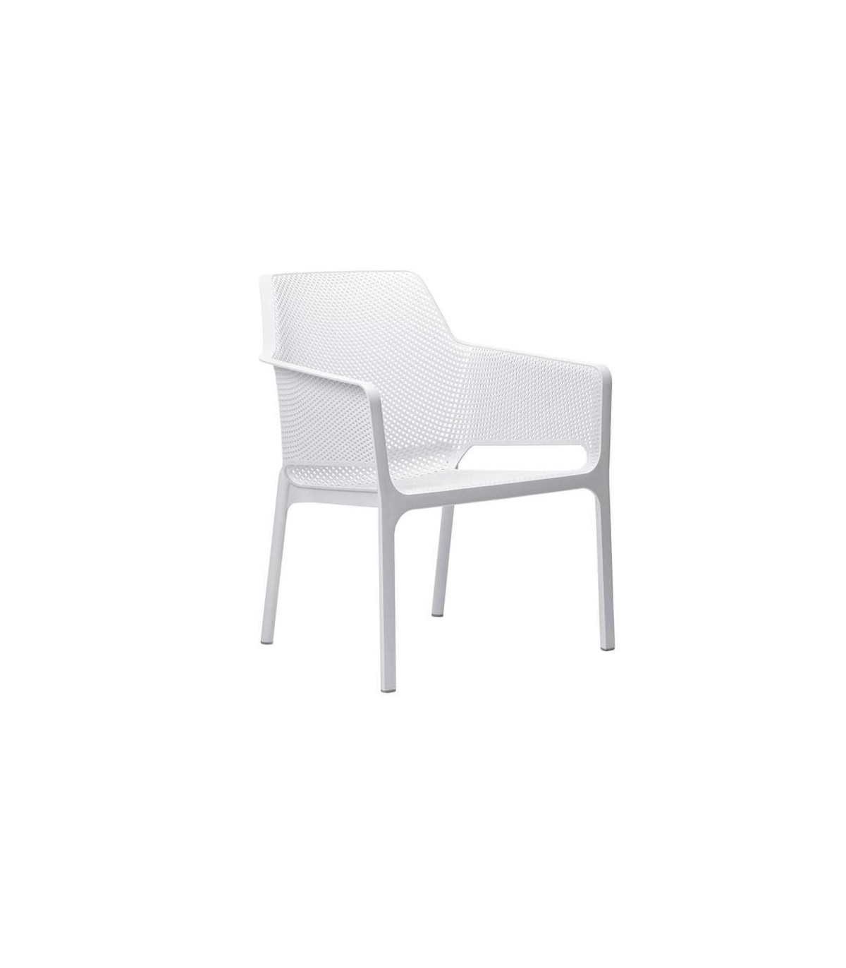 FAUTEUIL NET RELAX BLANC AMOBIS dans FAUTEUIL