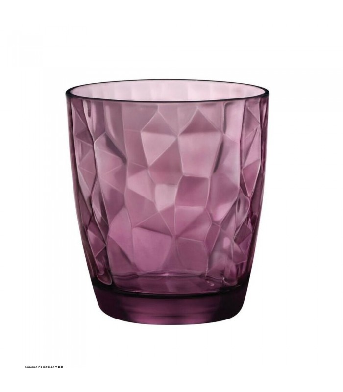 VERRE AQUA DIAMOND VIOLET 30CL BORMIOLI ROCCO dans DIAMOND2