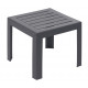 T BASSE MIAMI 40X40CM ANTHRACITE AMOBIS