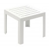 TABLE BASSE MIAMI 40X40 BLANC AMOBIS dans TABLE BASSE