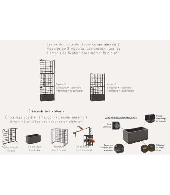 MODULE SIPARIO 2 TERRA AMOBIS dans SEPARATIONS