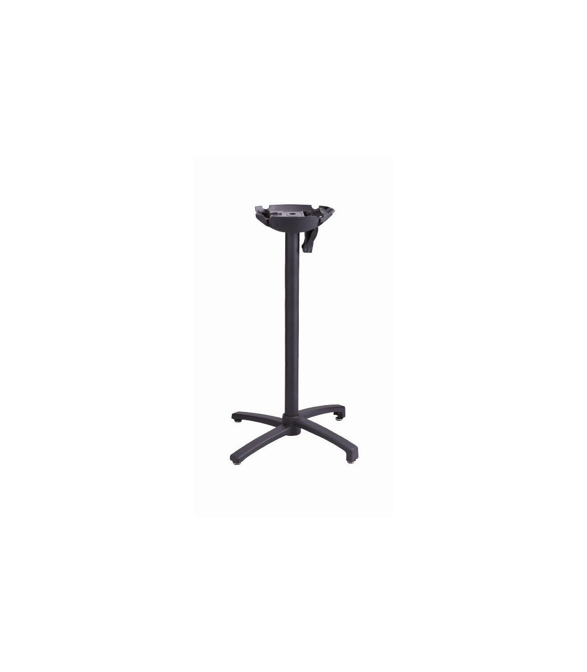 PIED X-ONE MANGE DEBOUT NOIR AMOBIS dans TABLE EN KIT CUISIMAT-AMOBIS